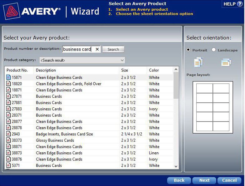 avery wizard software for mac